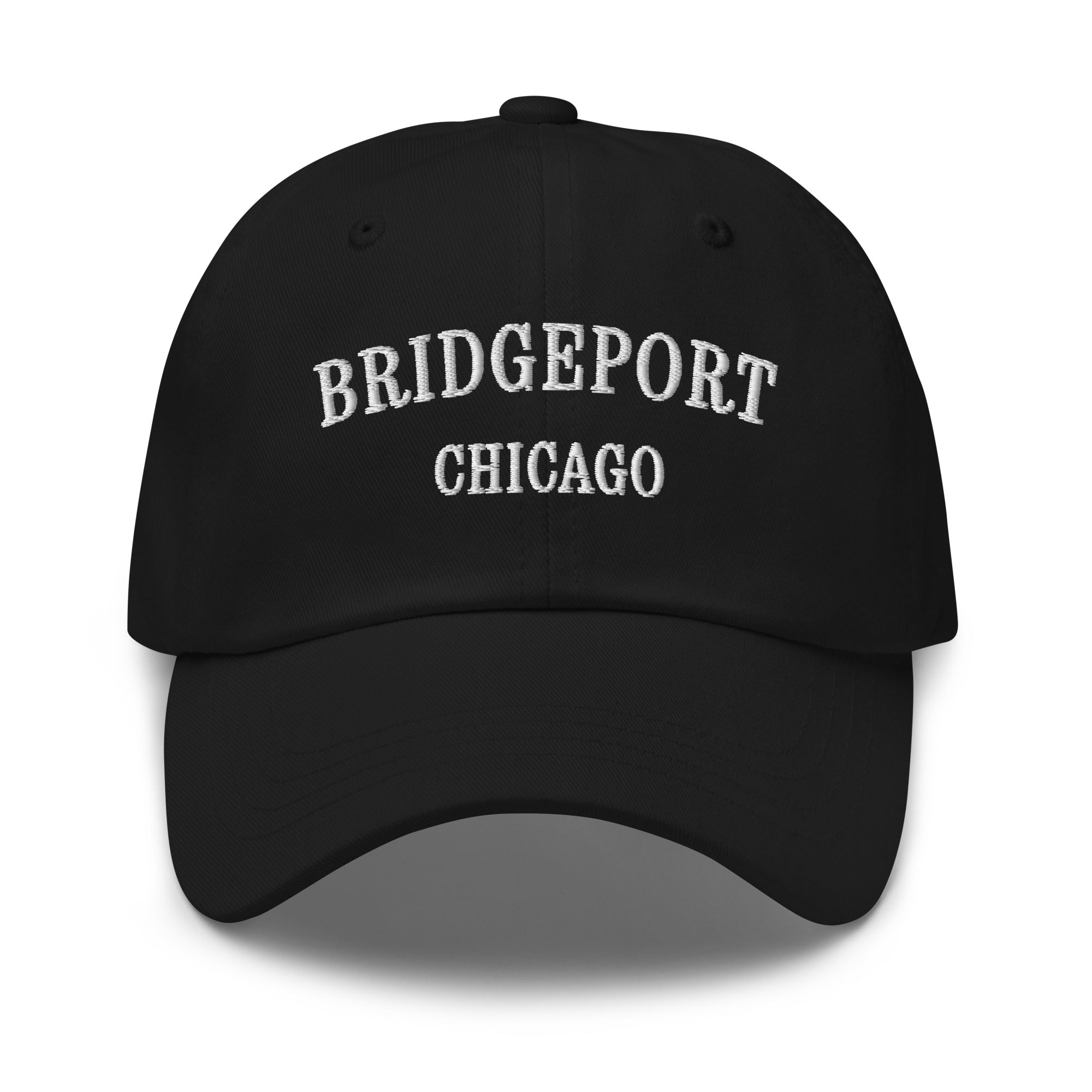 Bridgeport Chicago Dad Hat - White Stitching