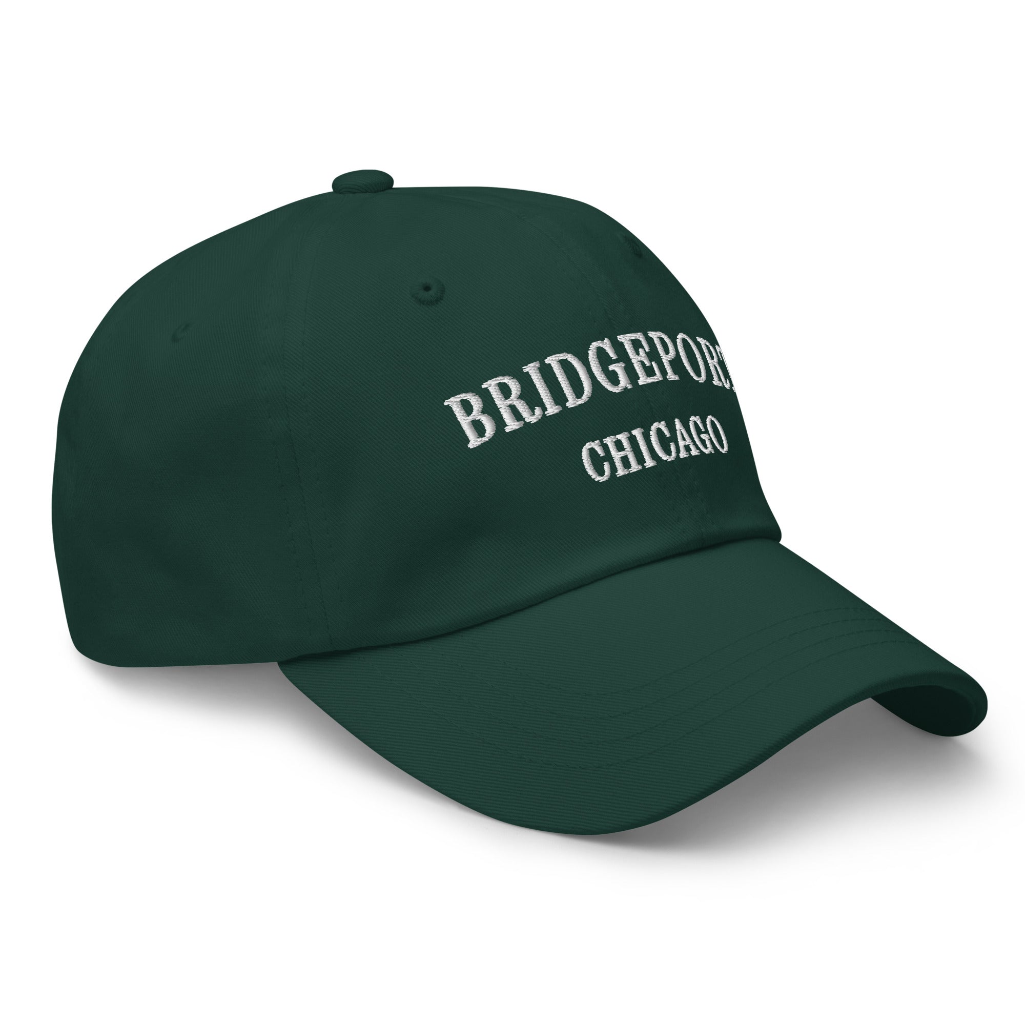 Bridgeport Chicago Dad Hat - White Stitching