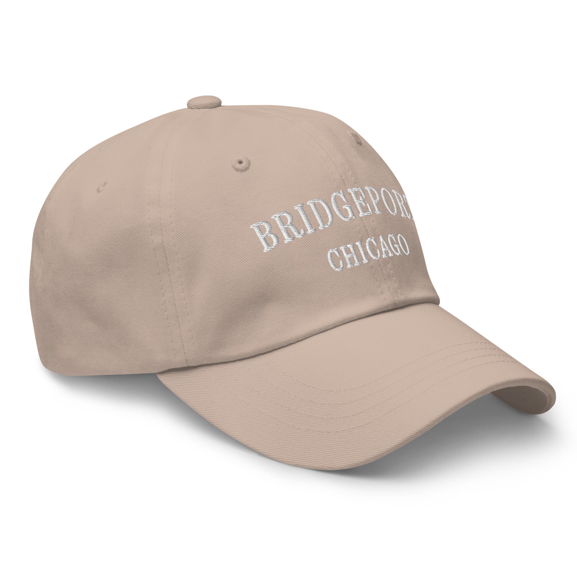 Bridgeport Chicago Dad Hat - White Stitching